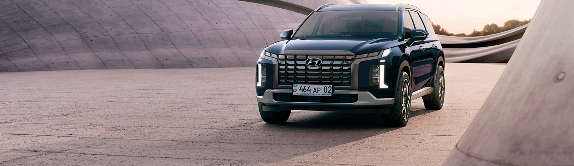 Hyundai Shymkent City дилерінен Шымкентте жаңа Hyundai Palisade сатып алыңыз