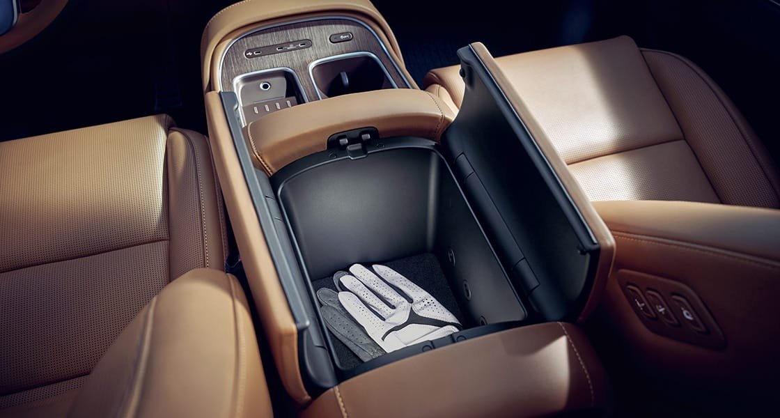 Қос ашылатын көп функциялы орталық консоль